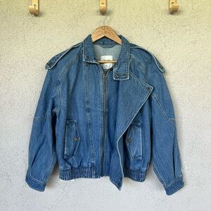 Abercrombie & Fitch Blue Denim Jean Jacket